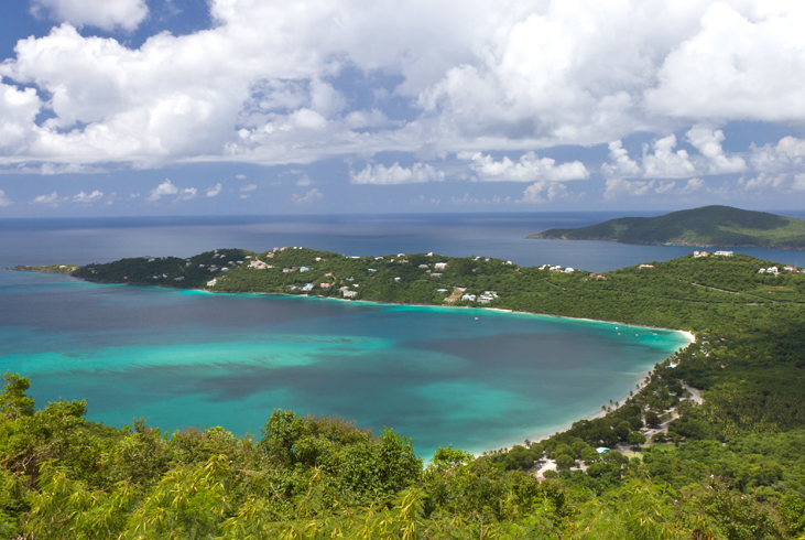 Magen’s Bay from Drake’s Peak